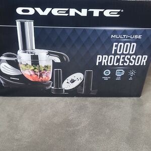 Ovente Black Multi-Use Food Processor
